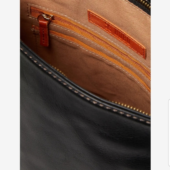 NEW! Hobo Belle Convertible Shoulder Bag Black Leather NWT - Picture 8 of 14